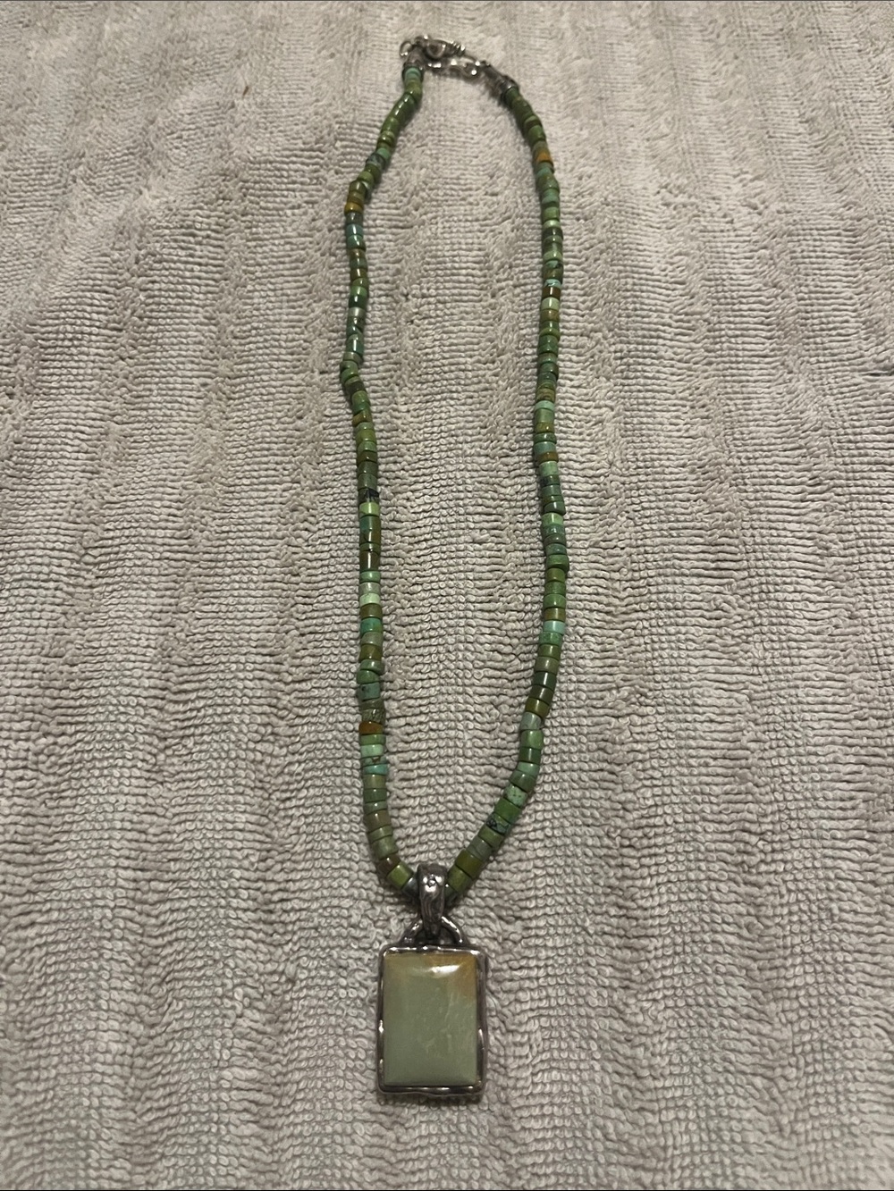 Peyote Bird Native Sterling Necklace signed